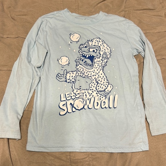 Cat & Jack Other - Cat & Jack Light Blue Yeti Long Sleeve